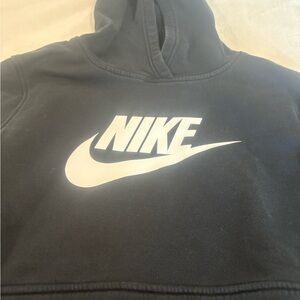 Nike Black and White Kids Hoodie  Size XL
